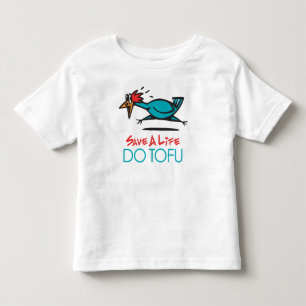 Humoureus Tofu-ontwerp Kinder Shirts