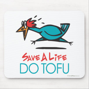 Humoureus Tofu-ontwerp Muismat