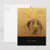 Humoureus Vietnamees jaar V Briefkaart (Voorkant / Achterkant)