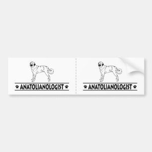 Humoureuze Anatolian Shepherd Dog Bumpersticker