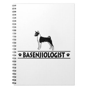 Humoureuze BASENJI DOG Notitieboek