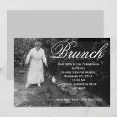 Humoureuze Brunch Party Kaart (Voorkant / Achterkant)