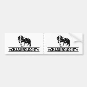 Humoureuze Cavalier King Charles Spaniel Bumpersticker