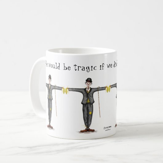 Humoureuze Charlie Scarecrow Mok (Voorkant links)