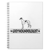 Humoureuze GREYHOUND DOGS Notitieboek (Voorkant)