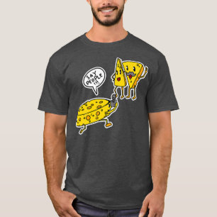 Humoureuze kaas zegt mensen grappig t-shirt
