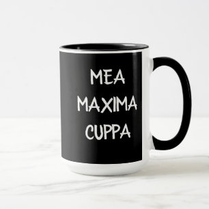 Humoureuze Latijns-katholieke Mea Cuppa Mok