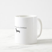 Humoureuze Mok Dachshund (Voorkant rechts)