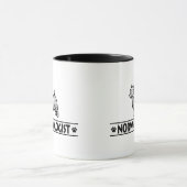 Humoureuze Norwich Terrier Mok (Midden)