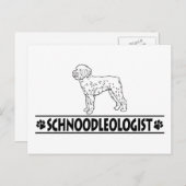 Humoureuze Schnole Briefkaart (Voorkant / Achterkant)