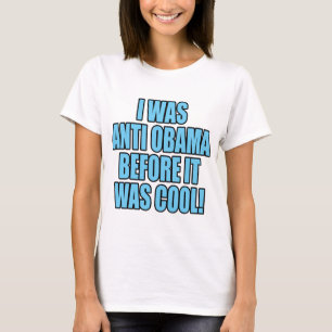 Humoureuze T-shirts en Bumperstickers tegen Obama