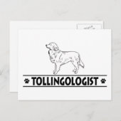 Humoureuze tolheffing briefkaart (Voorkant / Achterkant)