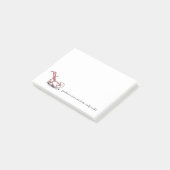 Humoureuze  tuin Tiller Gardener's Post-it® Notes (Schuin)