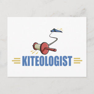 Humoureuze vlieger briefkaart