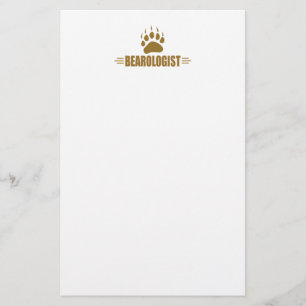 Humoureuze wilde Beren Briefpapier