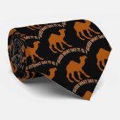 Hump dag! Funny Hump Day Camel Stropdas (Opgerold)