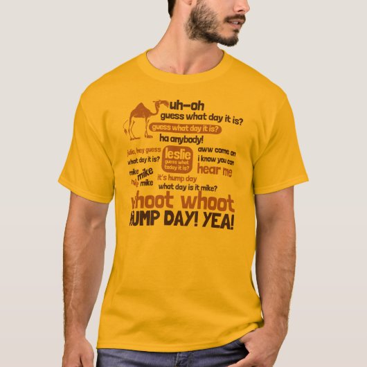 Hump Dag T-shirt (Voorkant)