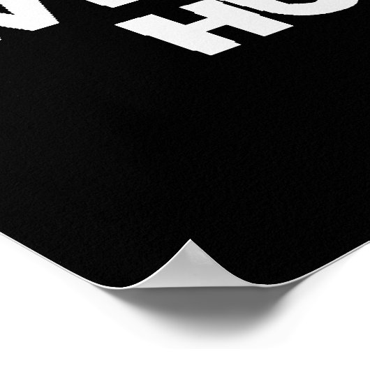 Hump Day Camel Black And White Poster (Coin)