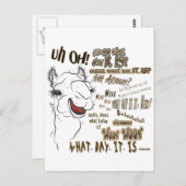 Hump Day Camel Briefkaart (Voorkant / Achterkant)