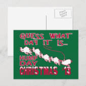 Hump Day Camel Christmas briefkaart (Voorkant / Achterkant)
