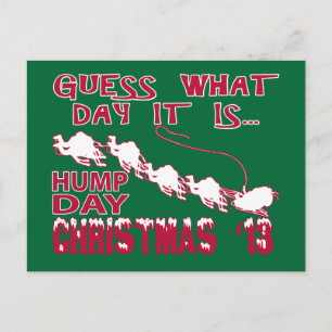 Hump Day Camel Christmas briefkaart