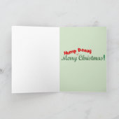 Hump Day Camel Christmas Wenskaarten Feestdagen Kaart (Binnen)