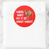 Hump Day Camel Devinez Quel Jour C'Est Stickers (Sac)