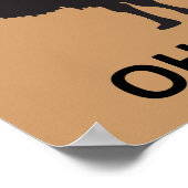 Hump Day Camel Funny Woensdag Poster (Hoek)