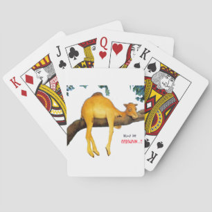 Hump Day Camel ... Overbloed Speelkaarten