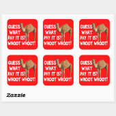 Hump Day Camel Raad eens welke dag het is Stickers (Vel)
