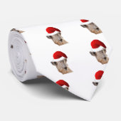 Hump Day Camel Santa Claus Pet Stropdas (Opgerold)