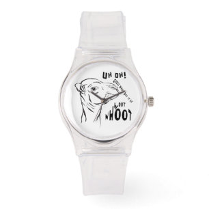 Hump Day Camel Sketch Watch Horloge