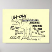 Hump Day Funny Camel Poster (Voorkant)
