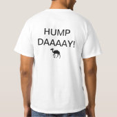Hump Day TShirt - Volledig script (Achterkant)