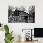 Humpback Covered Bridge Poster (Thuiskantoor)