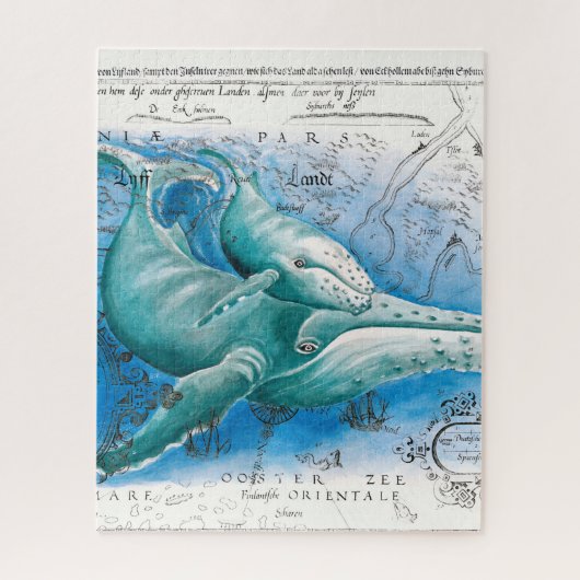 Humpback Family  Map Legpuzzel (Verticaal)