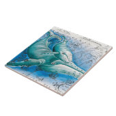 Humpback Family Map Tegeltje (Zijkant)