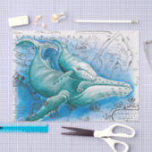 Humpback Family  Map Tissuepapier (Craft)