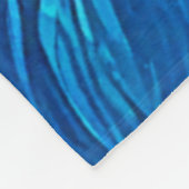 Humpback Sunset Leap Art Fleece Deken (Hoek)