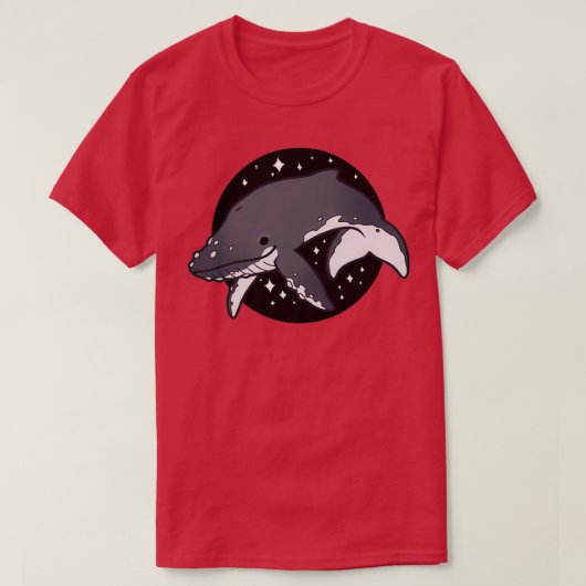 Humpback walvis 5 t-shirt (Design voorkant)