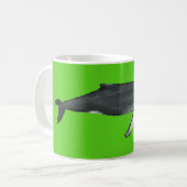 Humpback Walvis Mok Groen (Voorkant links)