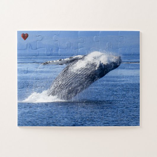 Humpback Whale Alaska Legpuzzel (Horizontaal)