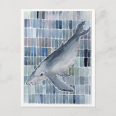 Humpback Whale Briefkaart (Voorkant)