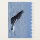 Humpback Whale Calf Breach Planner (Achterkant)