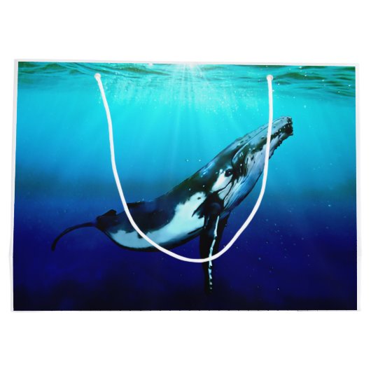 Humpback Whale Groot Cadeauzakje (Achterkant)