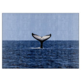 Humpback Whale in Ocean Snijplank (Voorkant)