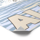 Humpback Whale - Juneau, Alaska Poster (Hoek)