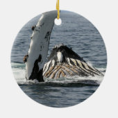 Humpback Whale Keramisch Ornament (Achterkant)