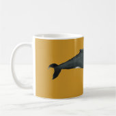 Humpback Whale Mug Yellow Koffiemok (Links)