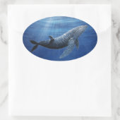 Humpback Whale Ocean Sticker (Tas)